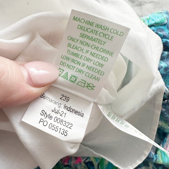 Lilly Pulitzer Alision Formentra Cheetah Turquoise HOT ON THE SPOT Dress Size 6 - Picture 12 of 12